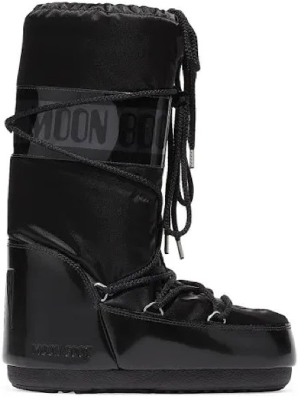 Like New! Moon Boot Icon Glance Satin Knee Boot